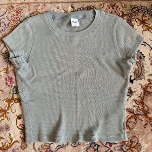 TNA Waffle Knit Top Size Small